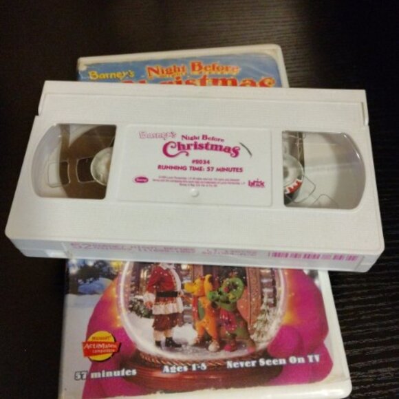 Barney’s Night Before Christmas VHS 1999 Pre-owned - Picture 3 of 3